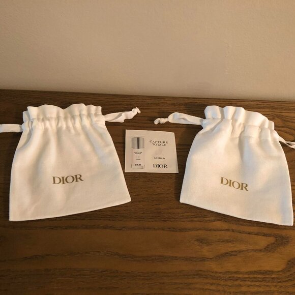 Dior Handbags - Dior Drawstring Bag Pouch Set NEW